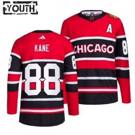 Lasten NHL Chicago Blackhawks Pelipaita Patrick Kane 88 Reverse Retro 2.0 Adidas 2022-23 Punainen Authentic